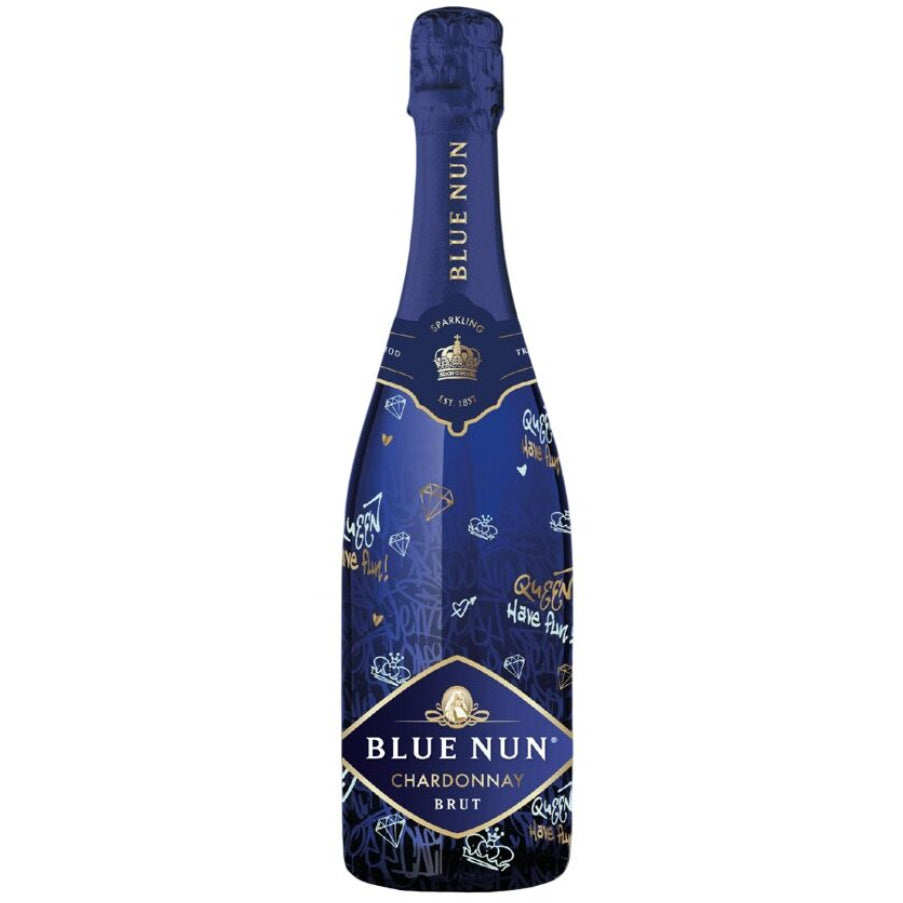 Blue Nun Queen Edition Chardonnay Brut, vin spumant alb brut, 0,75 L