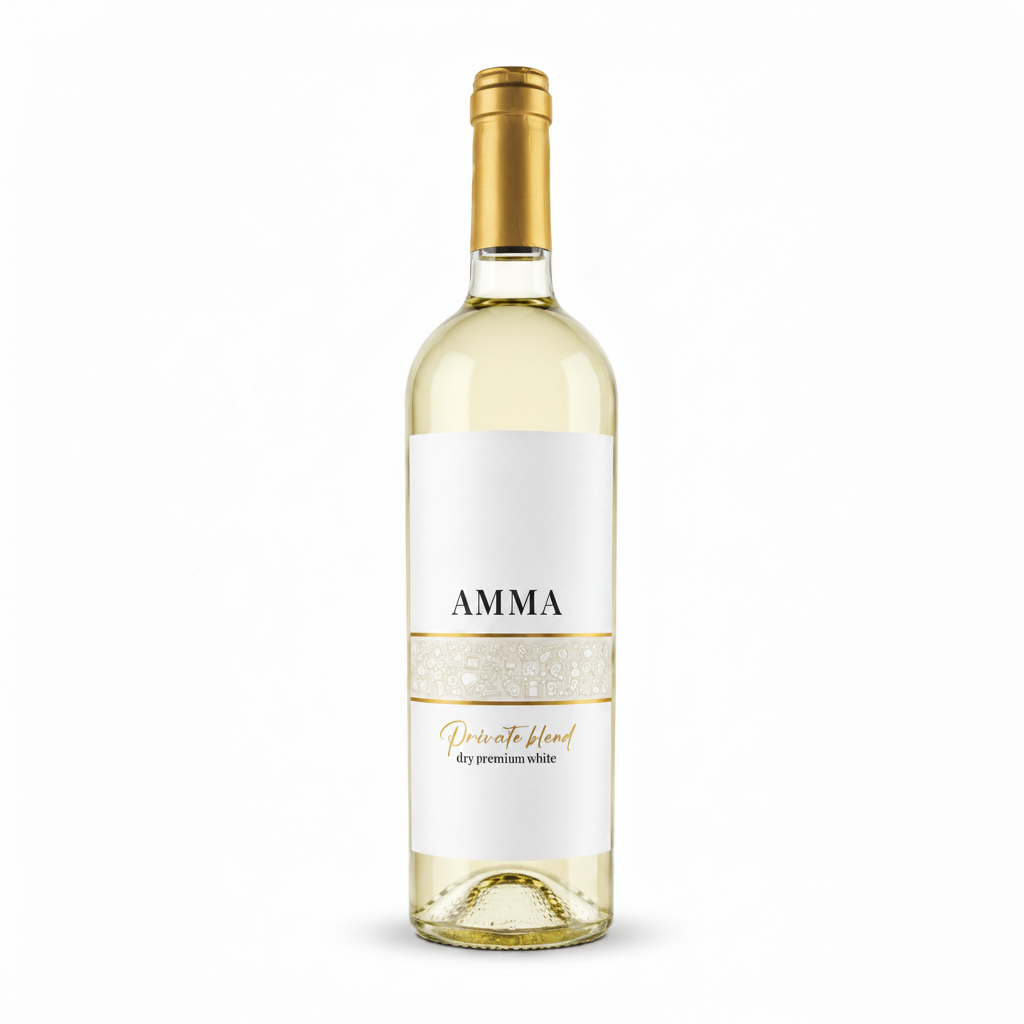 Amma Private Blend Alb Sec 0.75L