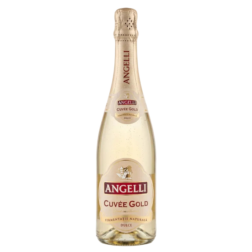 Angelli Cuvée Gold Dulce, vin spumant dulce, 0,75 L