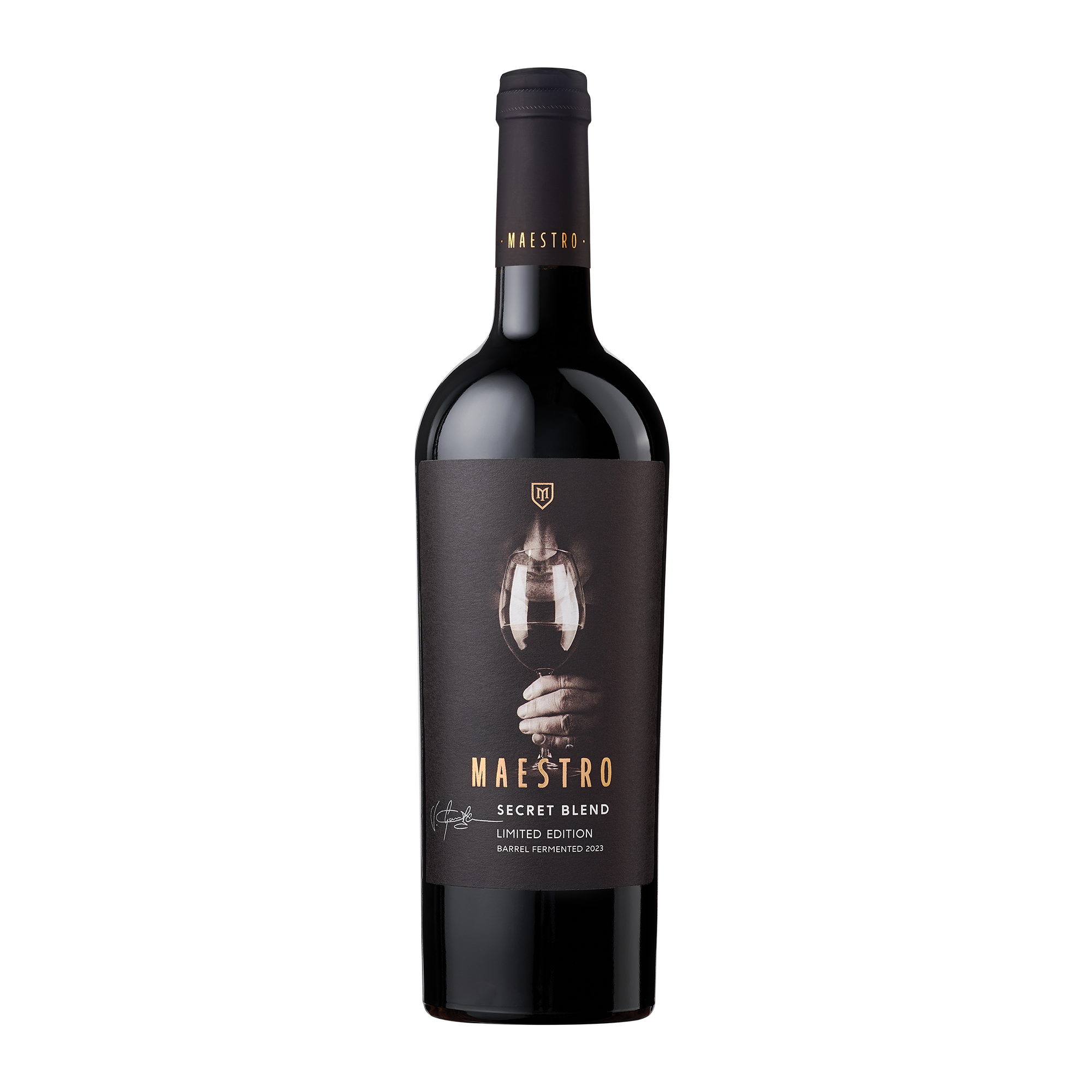 Apriori Maestro Secret Blend Rezerva Demisec 0.75L 15%