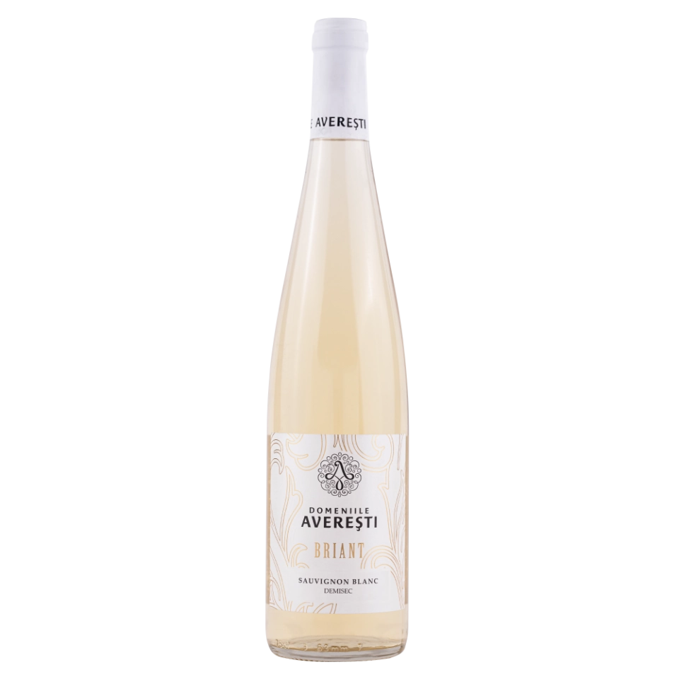 Averești Briant Sauvignon Blanc Demisec 0.75L 12.4%