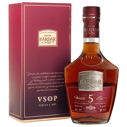 Bardar Silver VSOP 5 Ani 0.5L 40%
