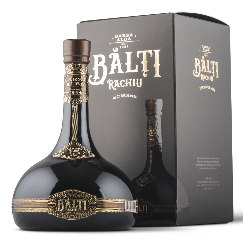 Barza Albă Bălți Rachiu de Cidru XO 15 Ani 0.5L 40%