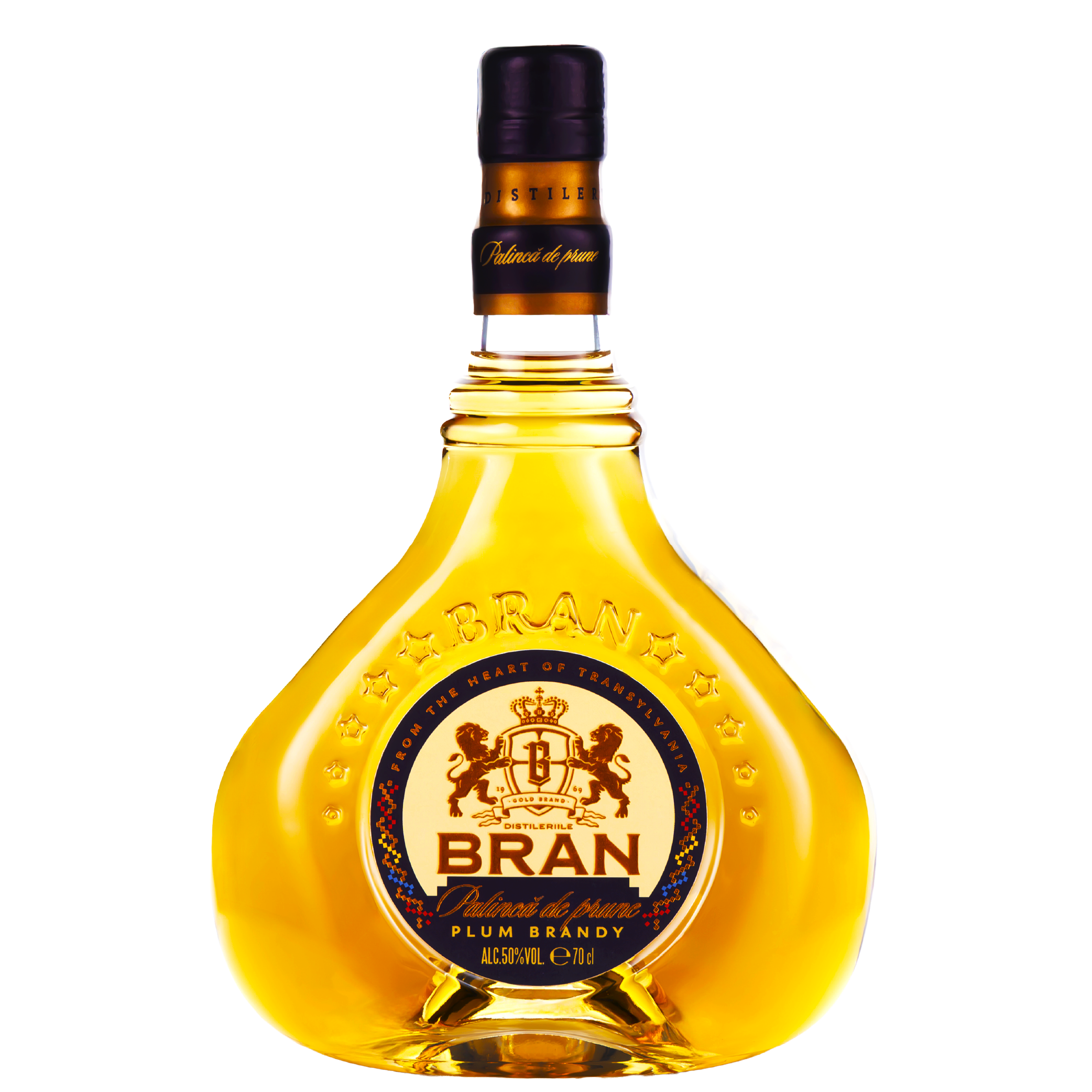 Bran Pălincă Prune 0.7L 50%