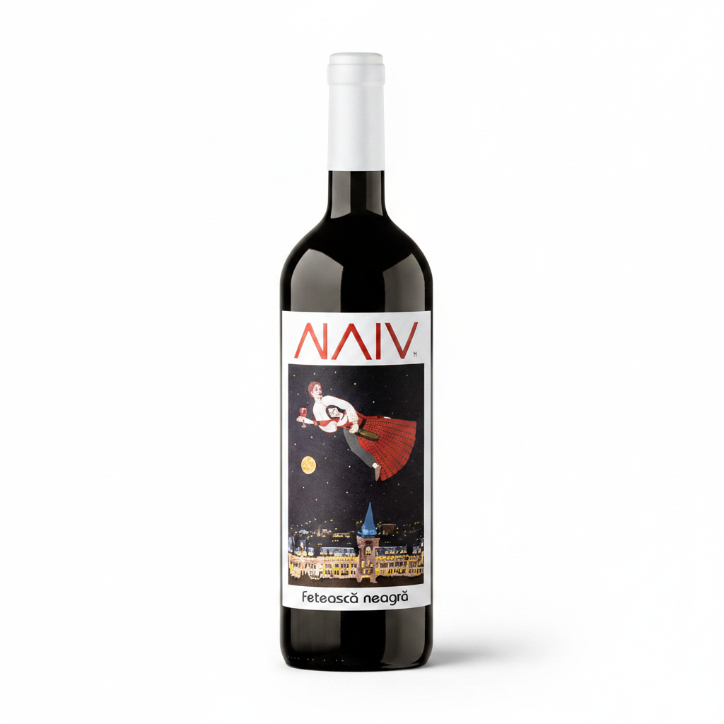 Casa Cotnari Naiv Fetească Neagră Sec 0.75L 14%