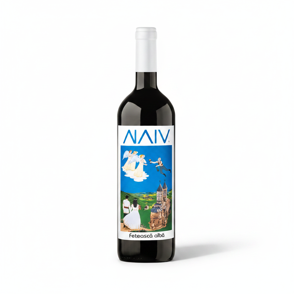 Casa de Vinuri Cotnari Naiv Fetească Albă Sec 0.75L 12%