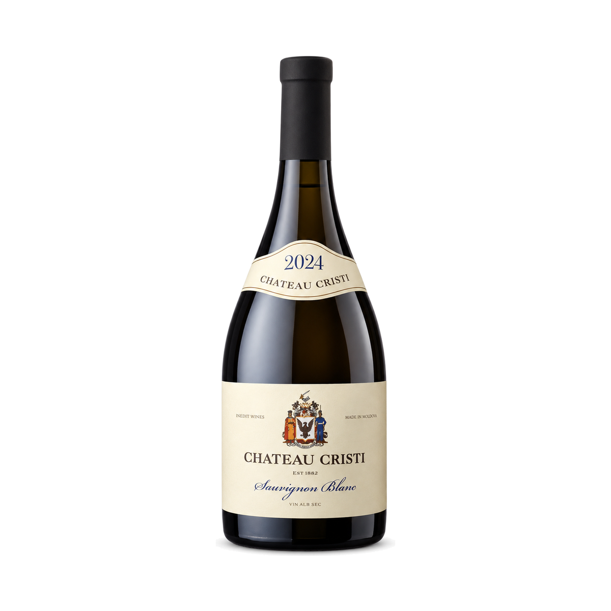 Chateau Cristi Sauvignon Blanc Sec, vin alb sec, 0,75 L