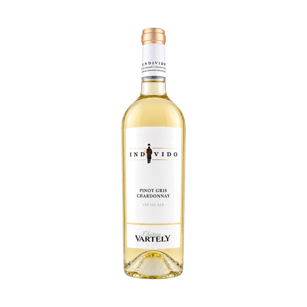 Chateau Vartely Individo Pinot Gris Chardonnay Sec, vin alb sec, 0,75 L