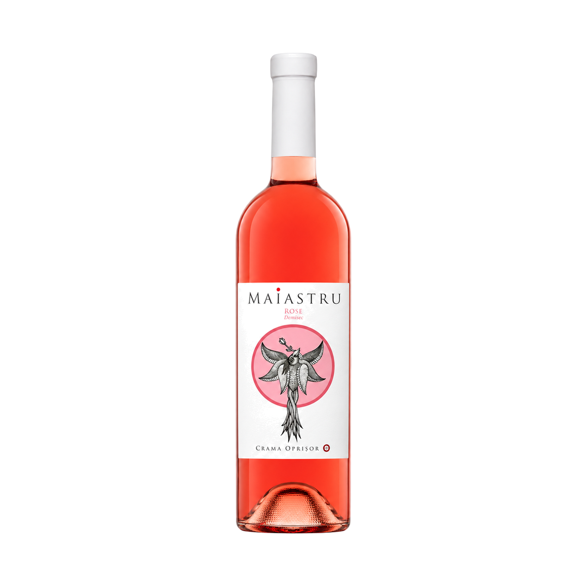 Oprișor Maiastru Rosé Demisec, vin roze demisec, 0,75 L
