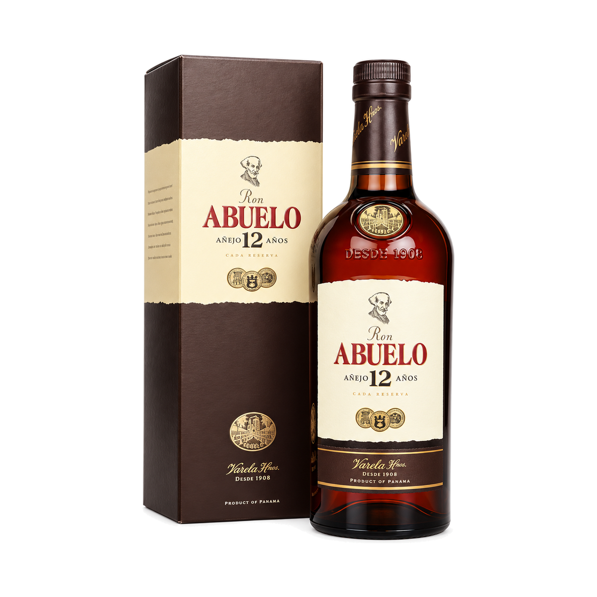 Ron Abuelo 12 Ani 40%, rom maturat (12 ani), 0,70 L