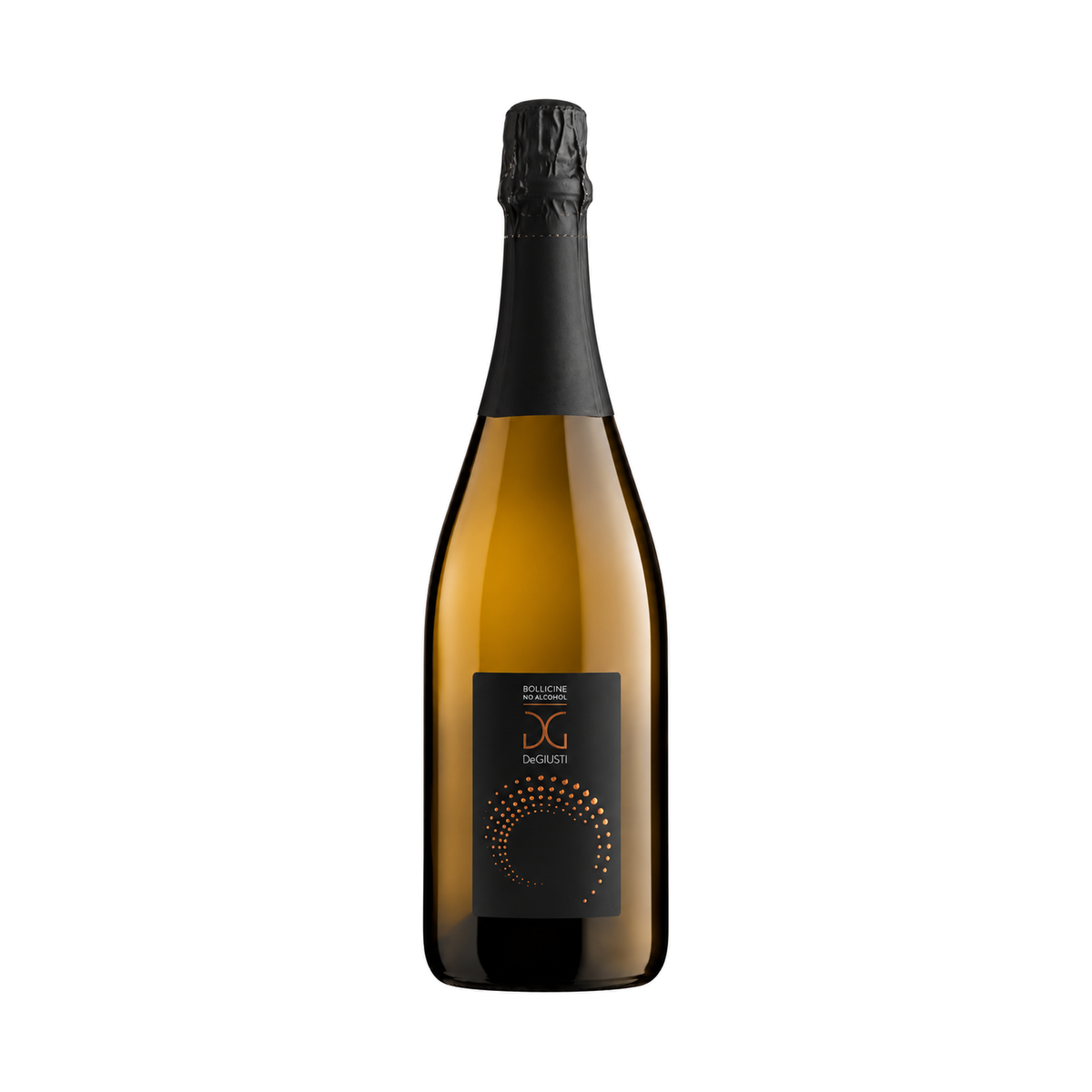De Giusti Bollicine Prosecco Extra Dry Fără Alcool, vin spumant fără alcool, 0,75 L