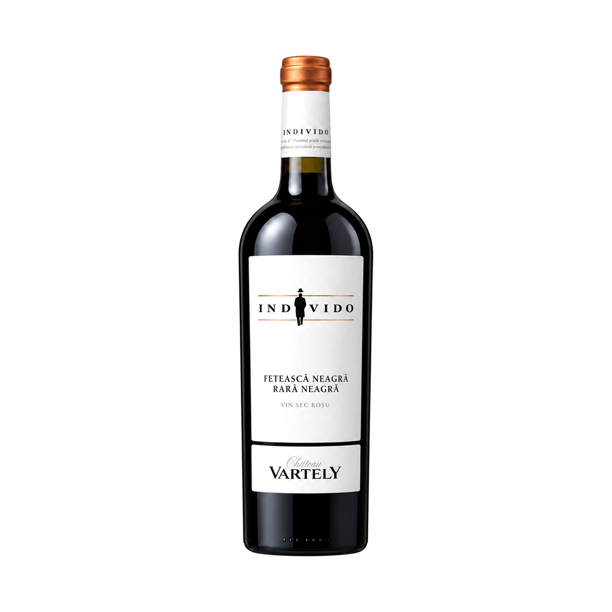 Chateau Vartely Individo Fetească Neagră Rară Neagră Sec, vin roșu sec, 0,75 L