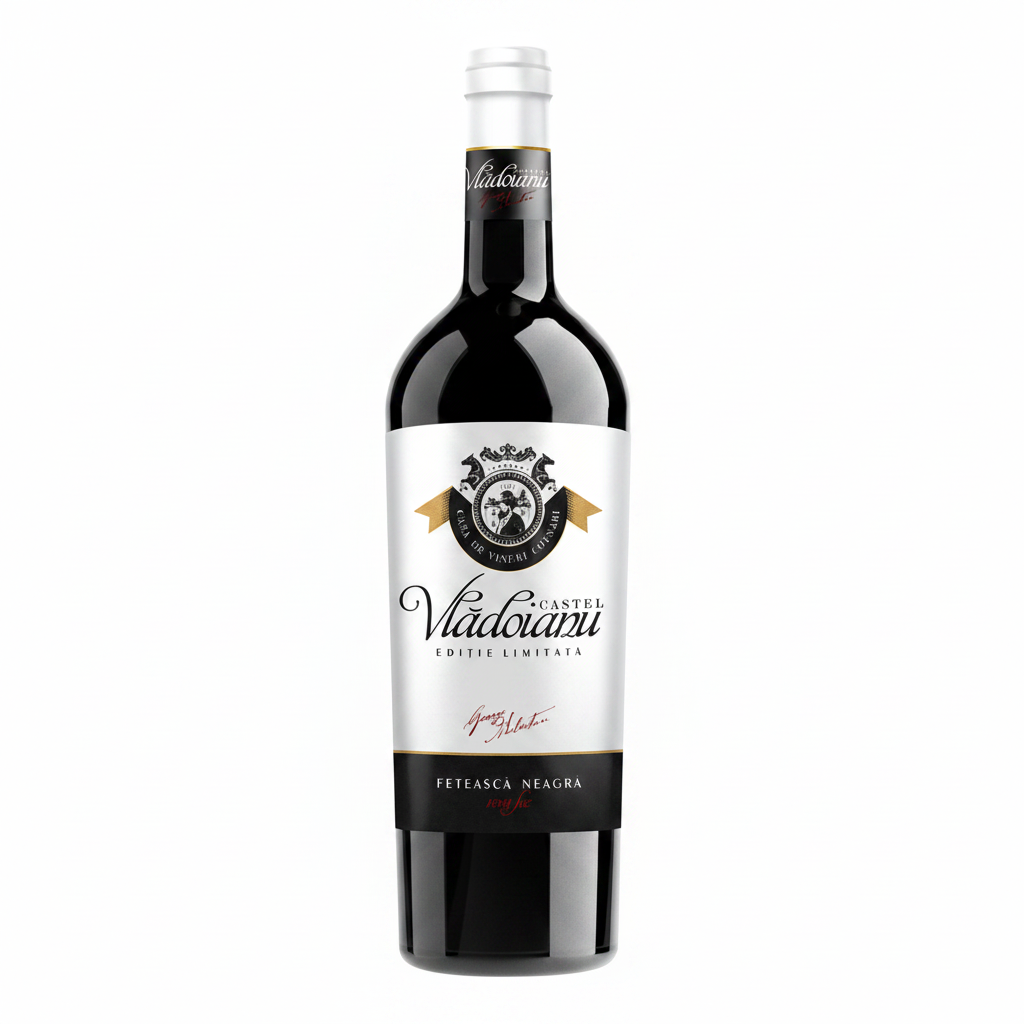Cotnari Castel Vladoianu Fetească Neagră Sec 0.75L 13%