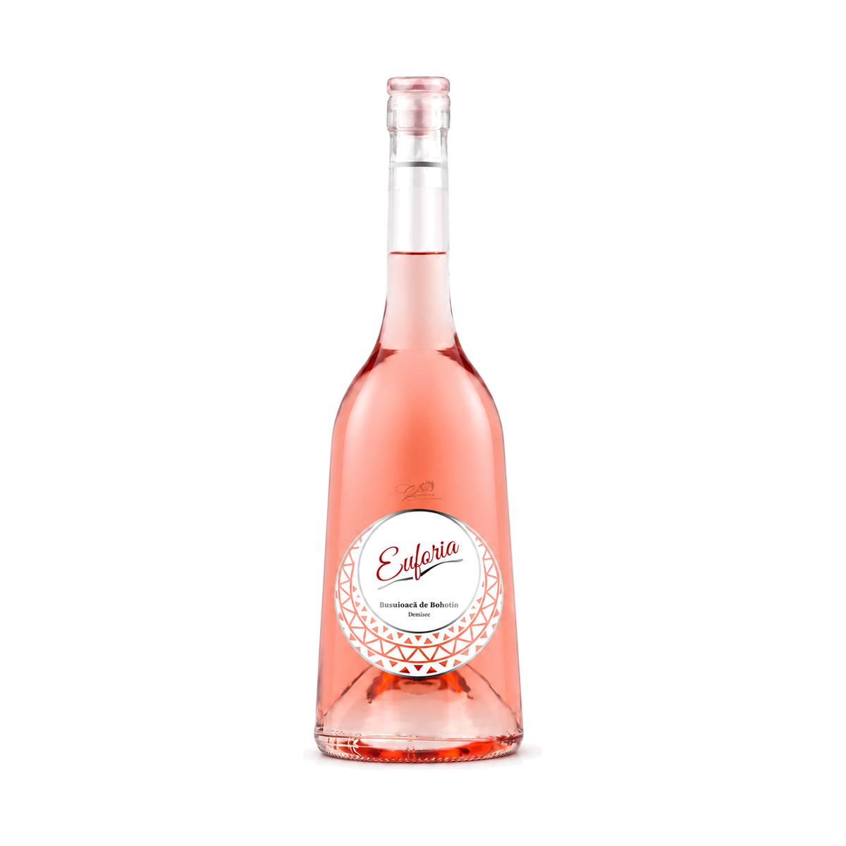 Cotnari Domenii Euforia Busuioacă de Bohotin Demisec, vin rosé demisec, 0,75 L