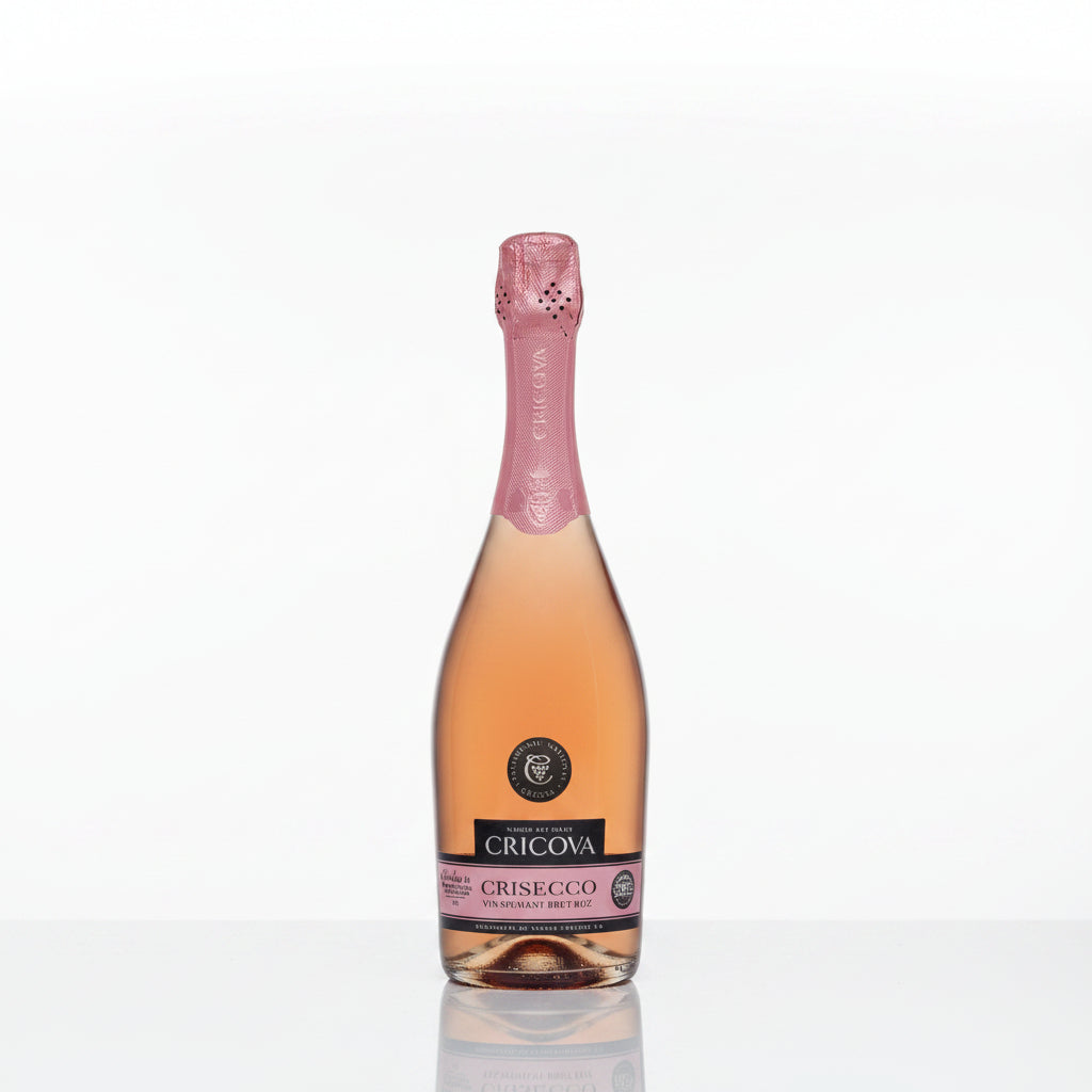 Cricova Crisecco Spumant Rosé Sec 0.75L 12.5%