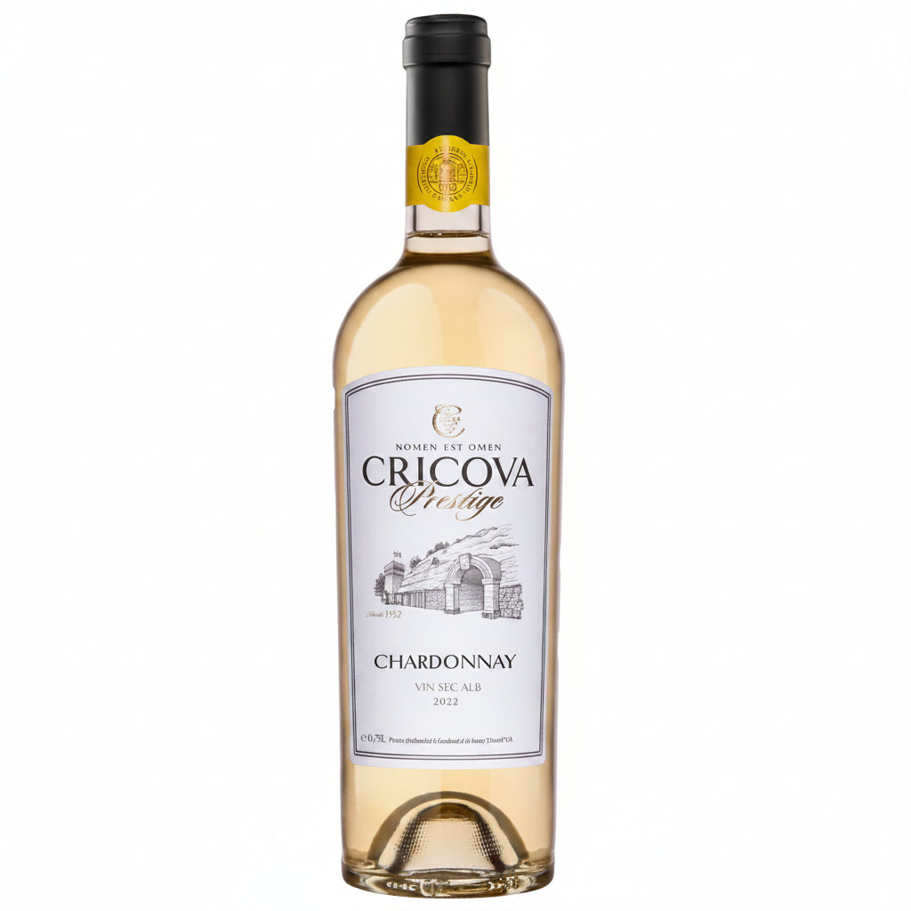 Cricova Prestige Chardonnay Sec 0.75L 12.5%