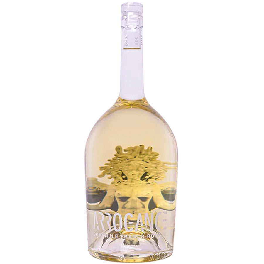 DFR Arrogance Tămâioasă Românească & Sauvignon Blanc Demisec Magnum, vin alb demisec, 1,5 L