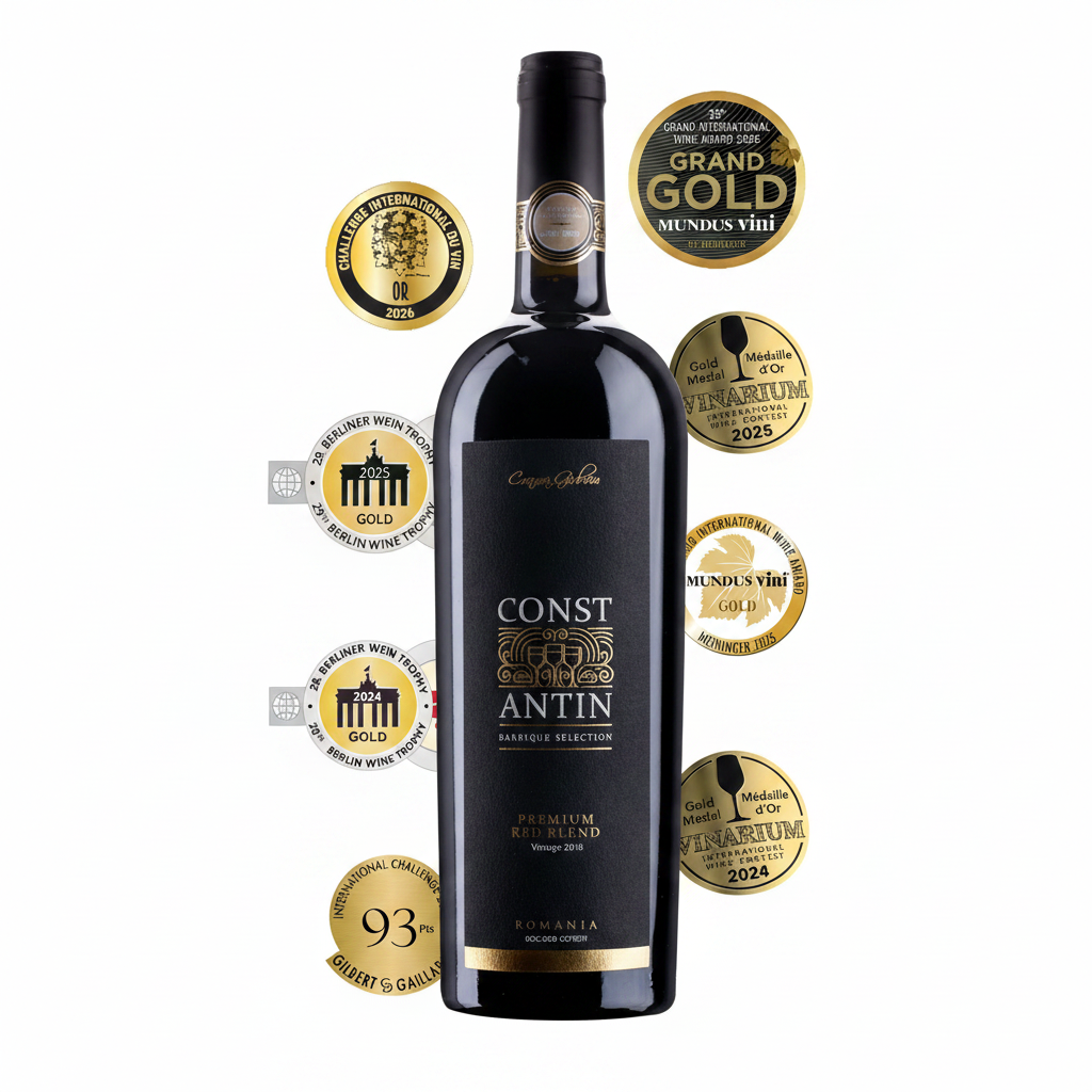 Girboiu Constantin Premium Red Blend Sec 0.75L 14.5%
