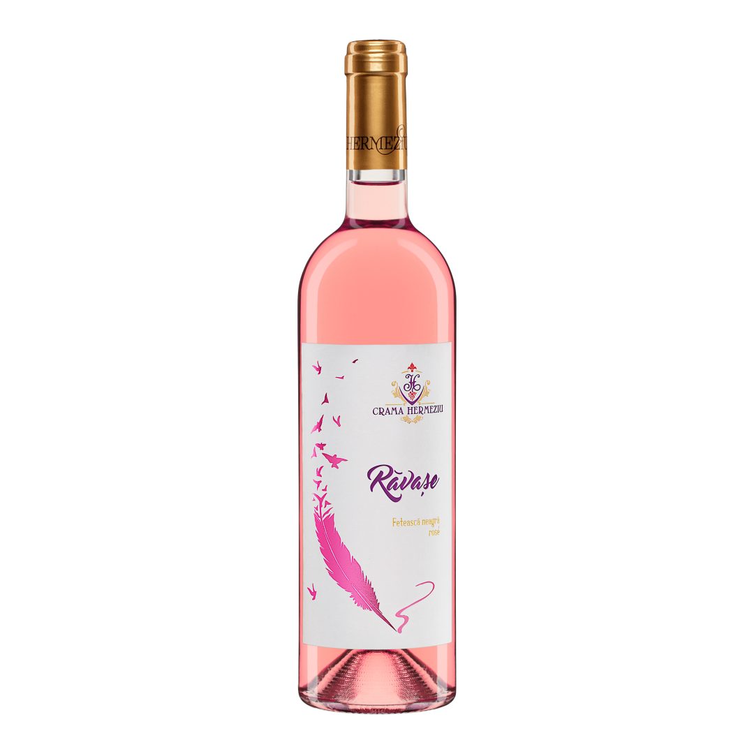 Hermeziu Ravase Feteasca Neagra Rosé Demisec 0.75L 13%