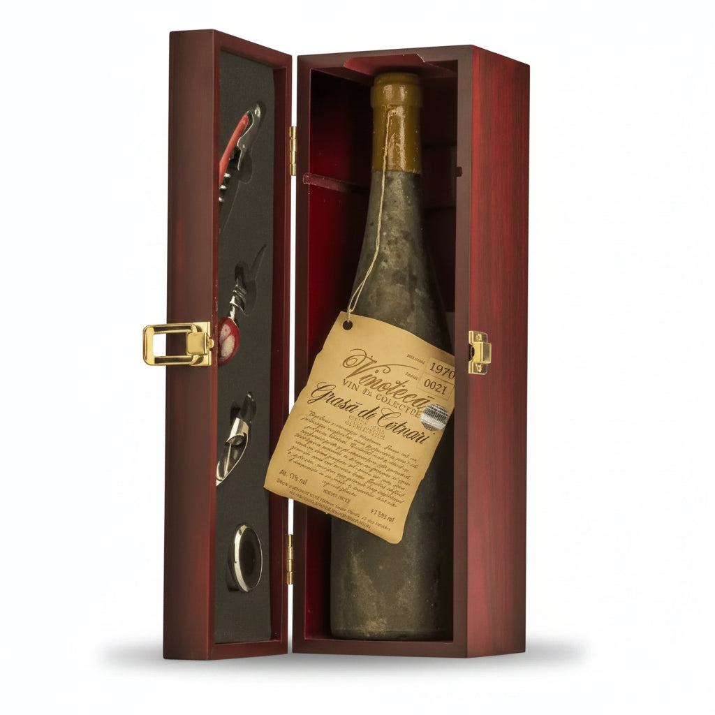 Vinoteca 1976 Set Somelier Grasă de Cotnari Alb Dulce 0,75L