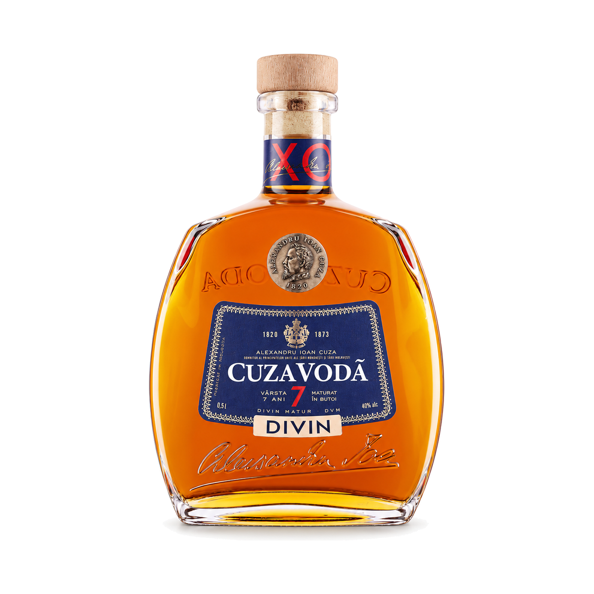 Cuza Vodă Divin Biografie XO 7 Ani, divin moldovenesc, 0,5 L