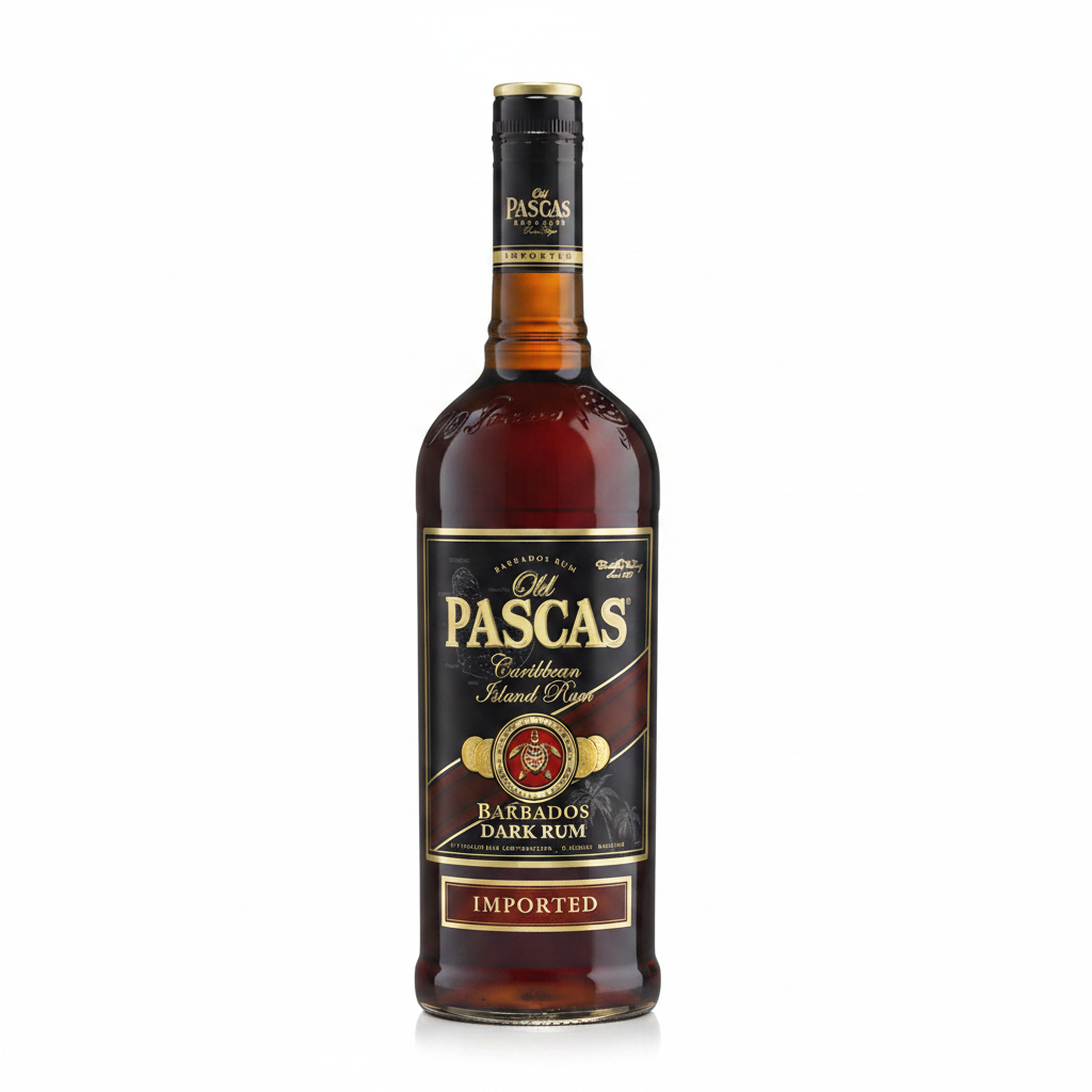 Old Pascas Barbados Dark Rum 0.7L 37.5%