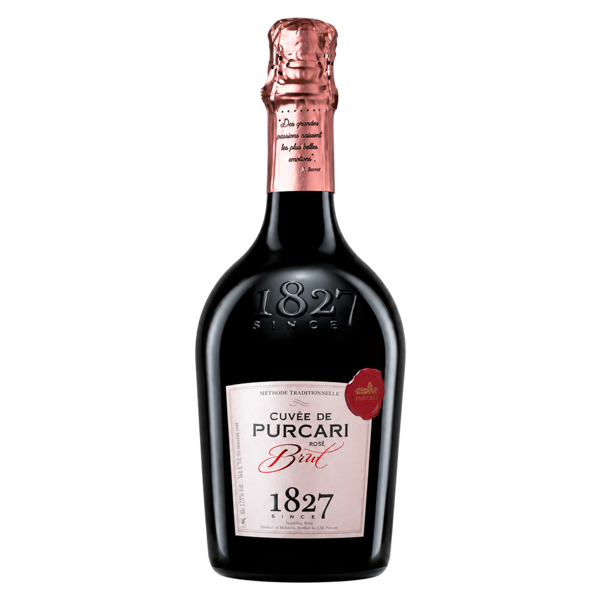 Cuvee de Purcari Rose Brut 0.75L, vin spumant