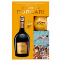 Purcari Cuvée Alb Brut Sec Cutie 2 Pahare 0.75L 12.5%