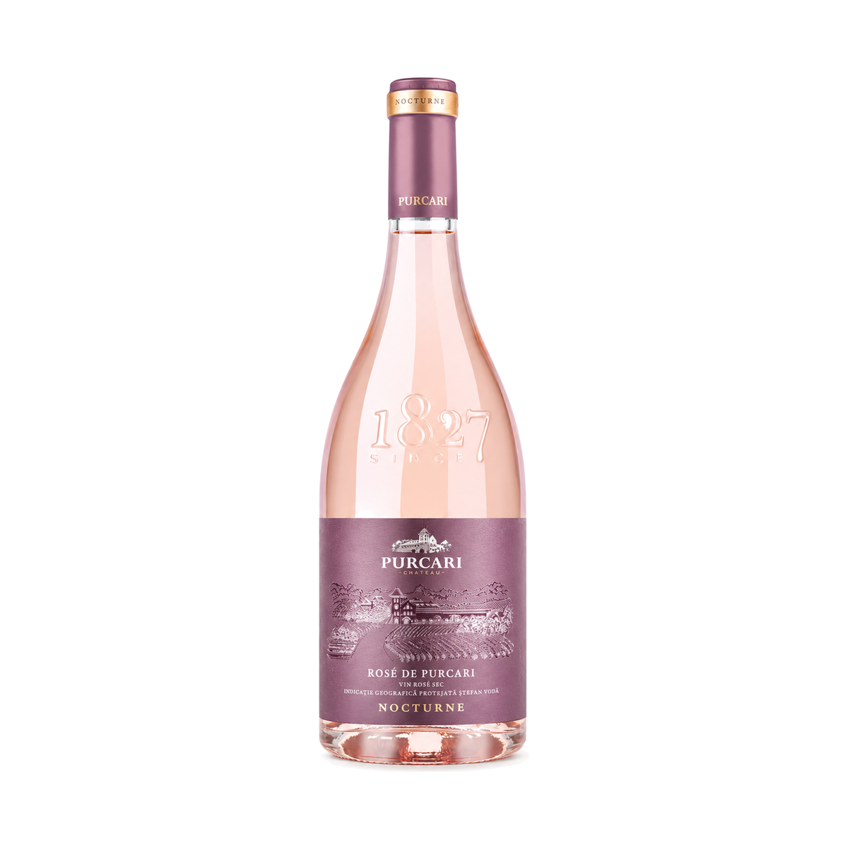 Purcari Nocturne Rosé Sec, vin rosé sec, 0,75 L