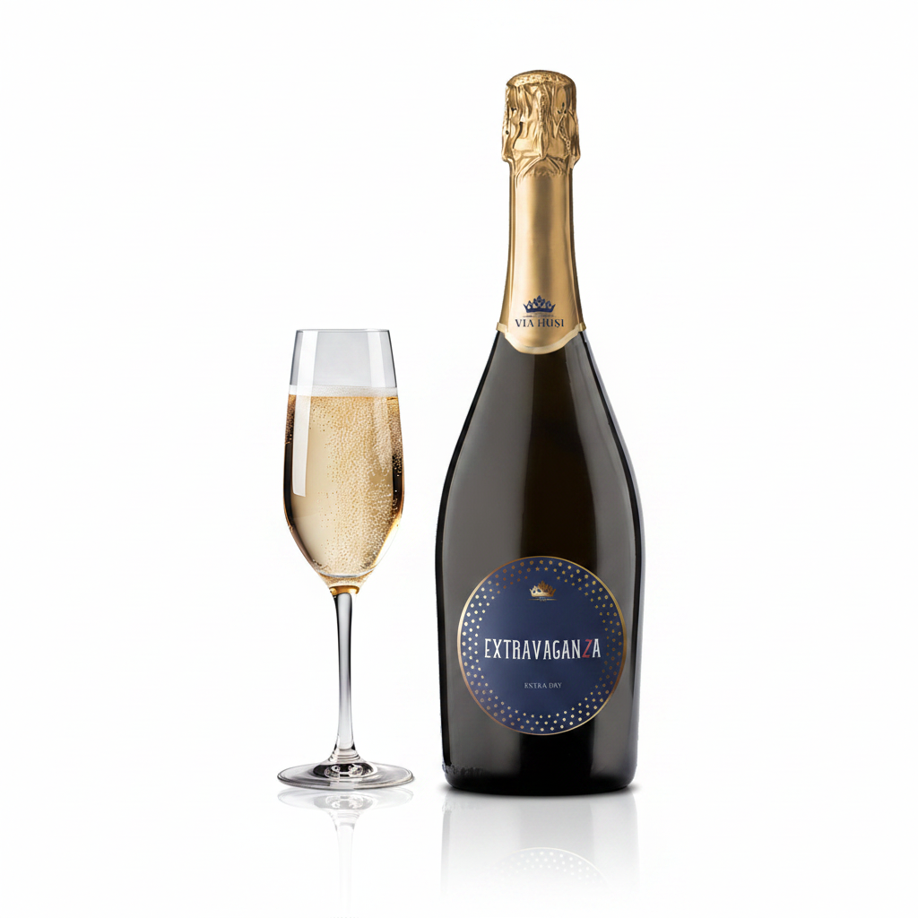 Extravaganță Spumant Alb Sec 0.75L