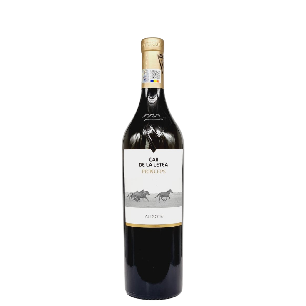 Sarica Niculitel Caii de la Letea Princeps Aligoté Sec 0.75L 13%