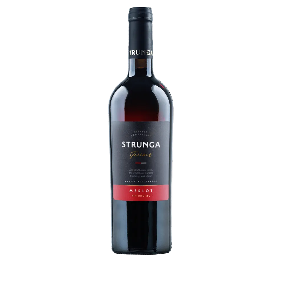 Strunga Terroir Merlot Sec 0.75L 13%