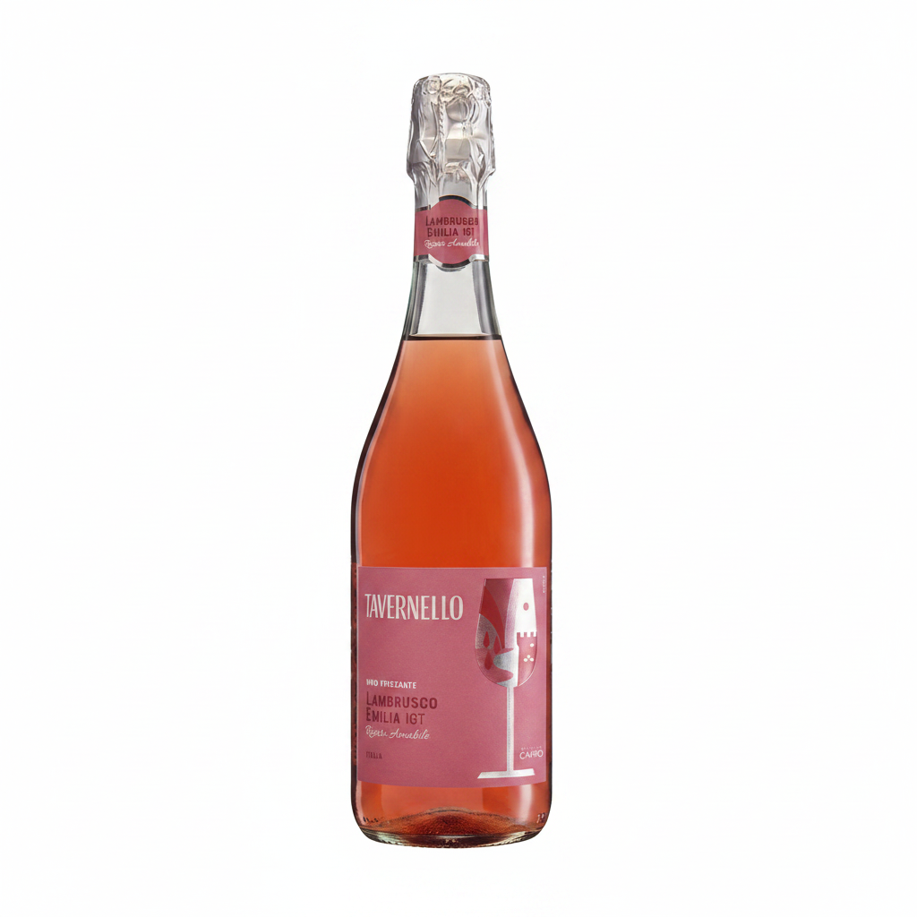 Tavernello Lambrusco Emilia Rosé Demidulce 0.75L 8%